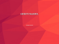 gerti-samel.de Webseite Vorschau
