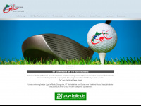 golfclub-fischland.de Webseite Vorschau