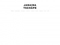 janainatschape.net Webseite Vorschau