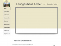 landgasthaus-toedter.de Webseite Vorschau