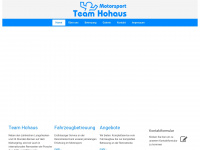 team-hohaus.de Webseite Vorschau