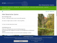 altgart.uni-goettingen.de Webseite Vorschau