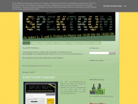 jugendradio-spektrum.blogspot.com Webseite Vorschau