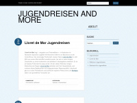 jugendreisen.wordpress.com Webseite Vorschau