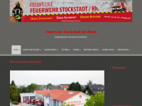 jugendwehr-stockstadt.de Webseite Vorschau