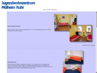 jugendwohnzentrum-muelheimruhr.de Webseite Vorschau