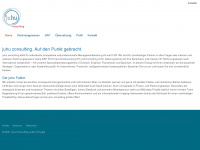 juhu-consulting.de Webseite Vorschau