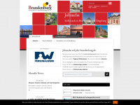 jobs-brandenburg.de Webseite Vorschau