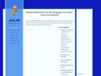 juleb.net Webseite Vorschau