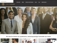 jobscompany.de Webseite Vorschau