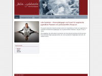 julia-goldstein.com Webseite Vorschau