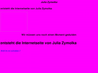 julia-zymolka.de Webseite Vorschau