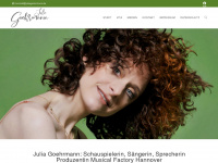 juliagoehrmann.de Webseite Vorschau