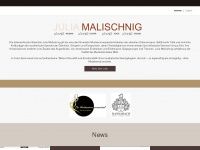 juliamalischnig.com Webseite Vorschau