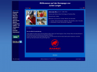 julian-langer.com Webseite Vorschau