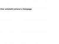 juliane-eibl.de Webseite Vorschau