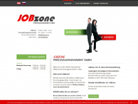 jobzone.cc Webseite Vorschau