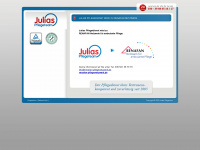 julias-pflegeteam.de Webseite Vorschau