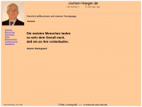 jochen-haeger.de Webseite Vorschau