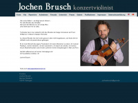 jochenbrusch.com Webseite Vorschau