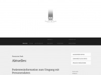 praxis-im-park.ch Webseite Vorschau