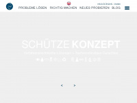 schuetze-konzept.de Webseite Vorschau
