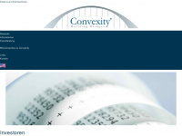 convexity.de Webseite Vorschau