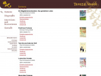 tereza-vanek.de Webseite Vorschau