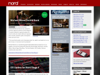 nordkeyboards.com Webseite Vorschau