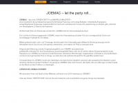 joemac.de Webseite Vorschau