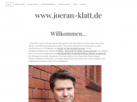 joeran-klatt.de Webseite Vorschau