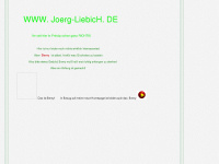 joerg-liebich.de Webseite Vorschau