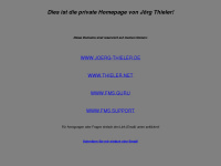 joerg-thieler.de Webseite Vorschau