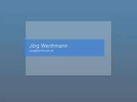 joerg-werthmann.de Webseite Vorschau