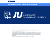 junge-union-delbrueck.de Webseite Vorschau