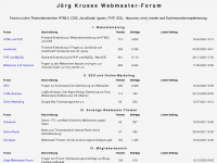 joergs-forum.de Webseite Vorschau