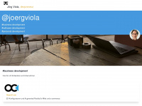 joergviola.de Webseite Vorschau