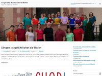 junger-chor.info Webseite Vorschau