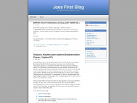 joes1blog.wordpress.com Webseite Vorschau