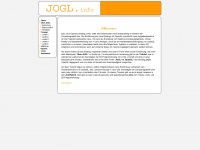 jogl.info Webseite Vorschau