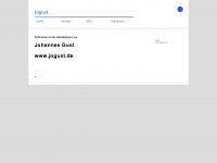 jogust.de Webseite Vorschau