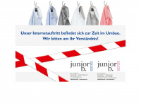 junior-b.de Webseite Vorschau