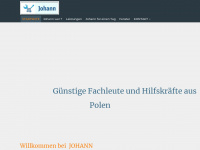 johann-service.de Webseite Vorschau