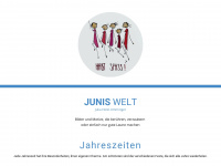 junis-welt.de Webseite Vorschau
