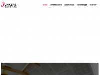 junkers-ibs.de Webseite Vorschau
