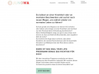 junowa.de Webseite Vorschau