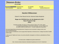 johannes-greber-akademie.org Webseite Vorschau