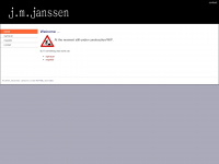 johannes-janssen.de Webseite Vorschau
