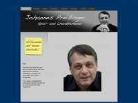 johannes-preissinger.de Webseite Vorschau