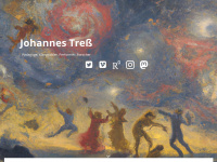 johannes-tress.de Webseite Vorschau